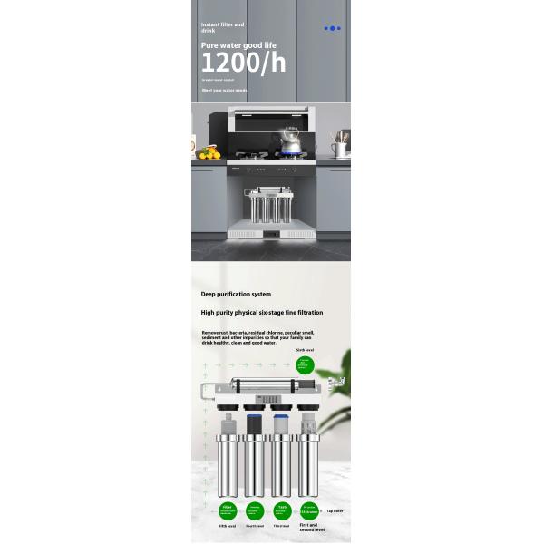 High Traffic Household Ultra Filtration Water Purifier 6 Stages