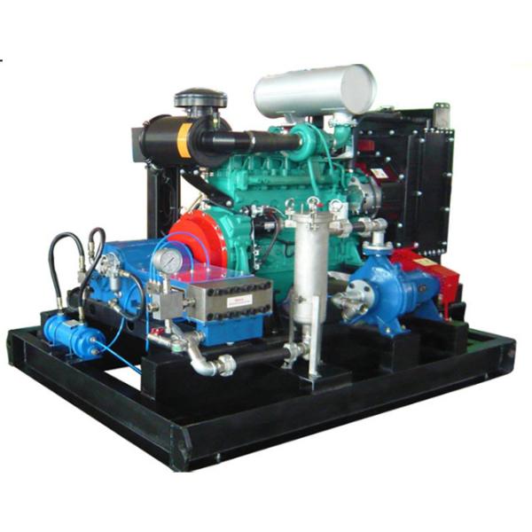 55KW Water Jetting Unit 500bar High Pressure Water Blasting Machine