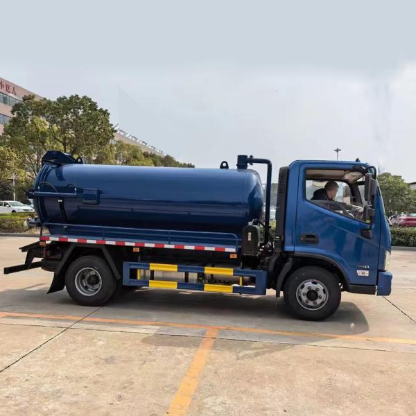 Original Factory High Quality AUMARK 4000 Liters Sewage Suction Truck With Best Price Vacuum Sewer Sludge Truck