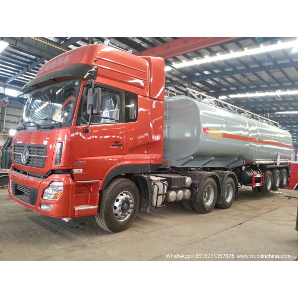 Oil Tank Full Trailer (Customizing 2-3-4 Axles Dolly Tanker 10CBM -30 For Palm Oil Crude Fuel / Petrol Oil Delivery