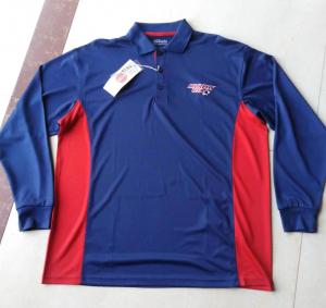 Quality Custom Breathable Casual Sports Wear Men Long Sleeve Polo T Shirt 80 wholesale