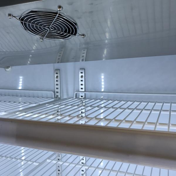 Bottom Mount Commercial Beverage Refrigerator , 4 Doors Display Freezer