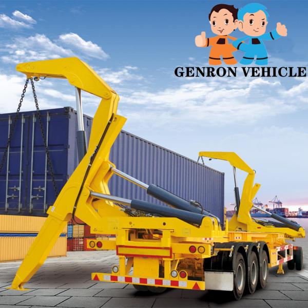 37 Tons Remote Moving 20 Feet And 40 Feet Port Container Side Lifter Loader Truck Crane
