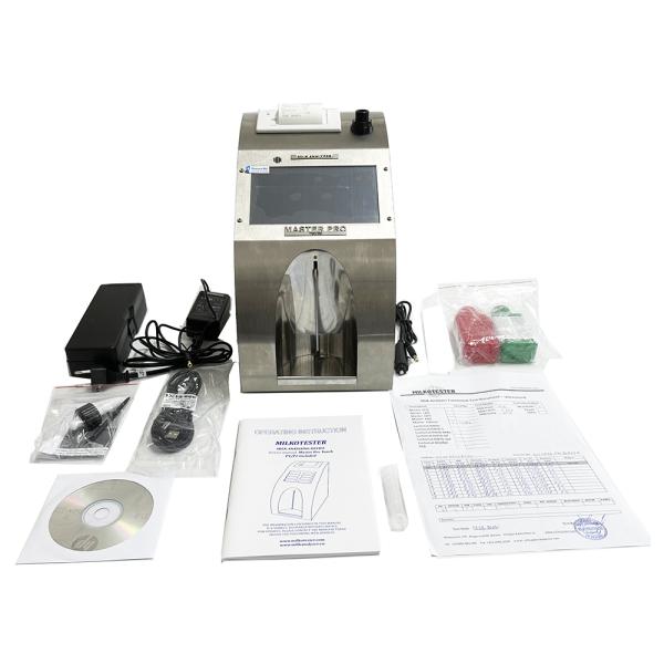 Master Pro Touch Milk Analyser Bilingual Menu With 7" Touch Screen Graphic Display