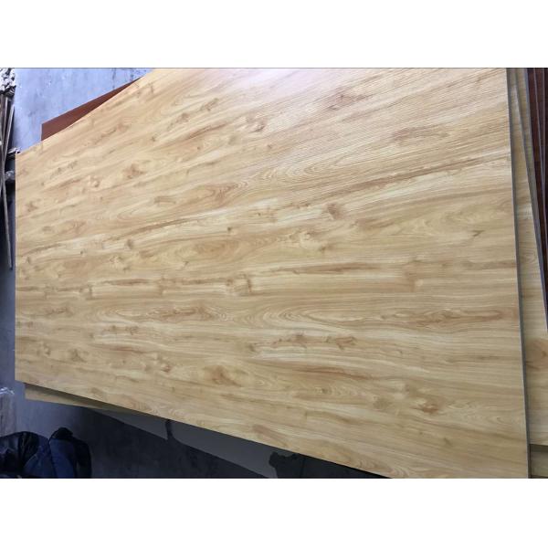 Hardwood Core Gloss Surface 1220*2440mm Melamine Faced Plywood
