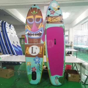 Quality Pink Red Color Yoga Big Inflatable Sup Board Water Play Equipments PaddleBoard wholesale