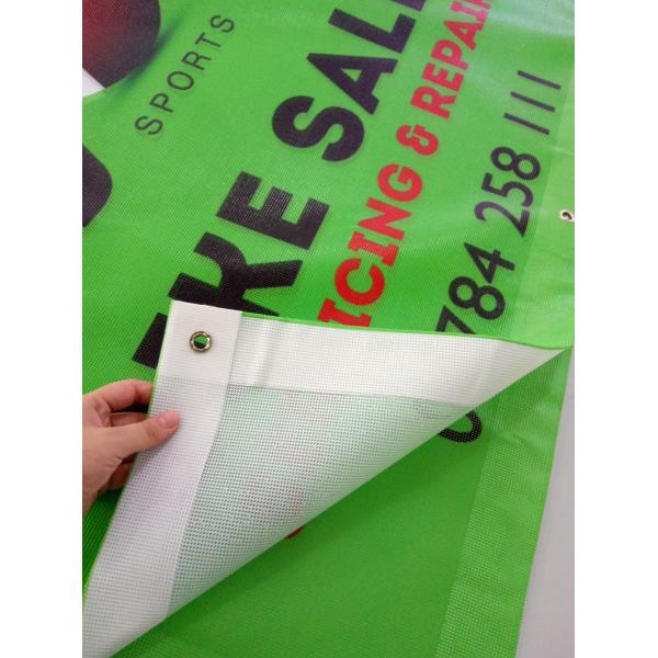sublimation full color vinyl pvc mesh fence banners