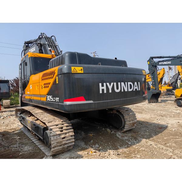 Heavy Equipment Used Hyundai Excavators 30Tons 305 With 1.45 M3 Bucket Capacity