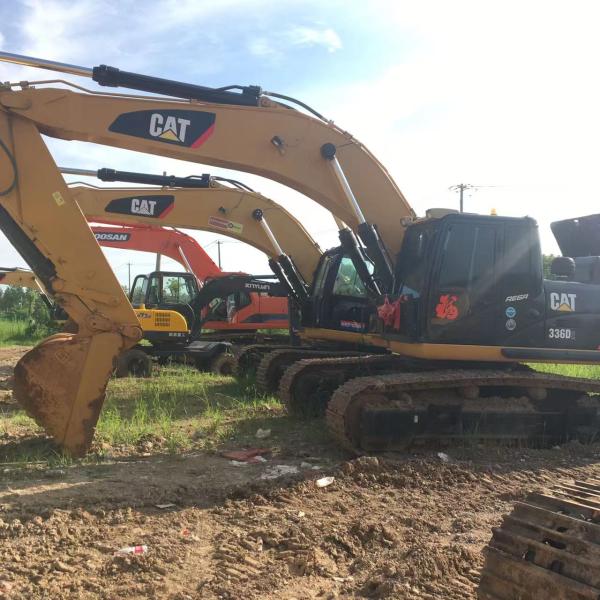 36 ton Used Large Excavator High Power CAT 336D2 Mine Excavator