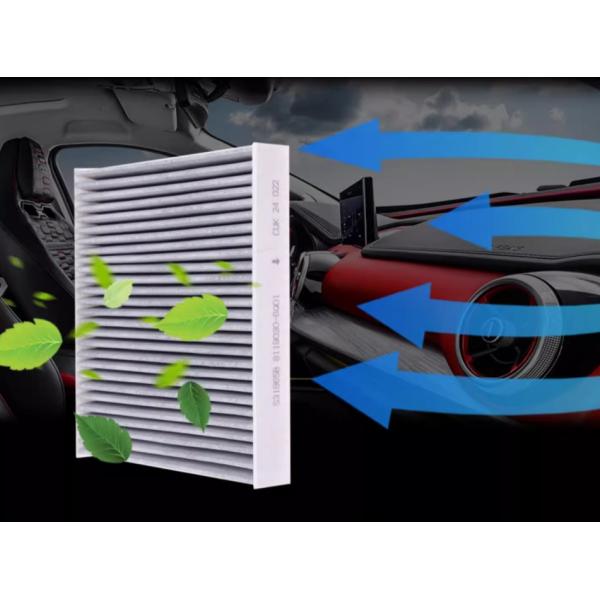 Pleated Car Cabin Honda Accord Air Filter Replacement Reduces Impurities Pollen