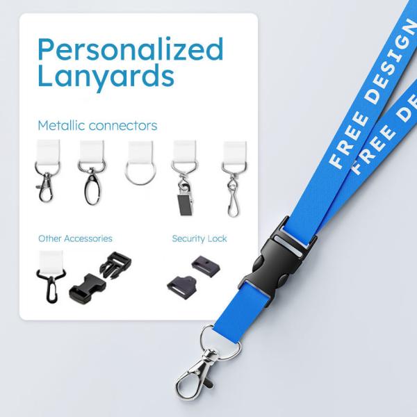 Personalized Neck Tool Printing Polyester Sublimation Custom Lanyards With Logo Custom