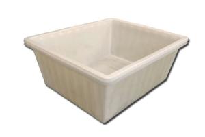 China PE Rotomolding Durable Huge Plastic Fabric Container For Malaysia Textile Manufacture 1600KG ,1850*1550*670 on sale