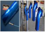 Clear Candy Blue Powder Coat Electrostatic Spray High Temperature Resistance