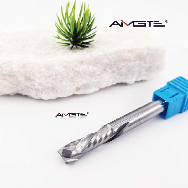 Tungsten Carbide Compression Router Bit 0.6μm / 0.8μm Router Bit For Woodworking