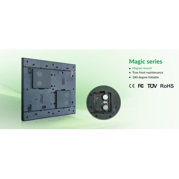 Business IP 43 P3.9 Full Color LED Display Screen Rental 10Kg / Sqm With Magnet