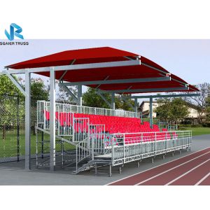 Football Sports Steel Grandstand Aluminum Stadium Layer Bleachers Seating