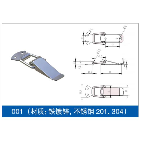 DK001 General Purpose Stainless Steel Toggle Latch For Wooden Box Toolbox