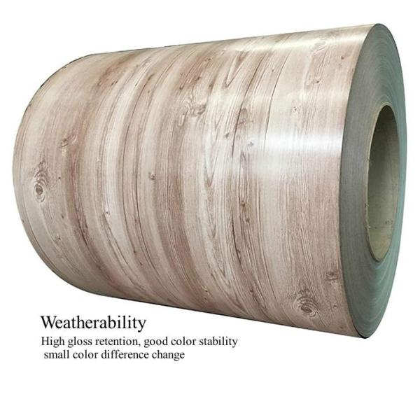 DX52D+Z 3.0mm*800mm*C EN 10346 Prepainted Galvanized Iron Coil PVDF Coating Yield Strength 280Mpa-650Mpa