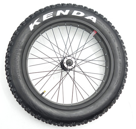 48V 750w Geared Motor Cycling Fat Tire Ebike With Headlight , 35km / H Speed