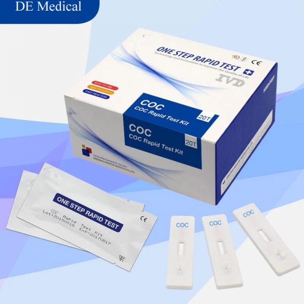 One Step IVD Drug Abuse test kit COC Cocaine rapid urine test strip