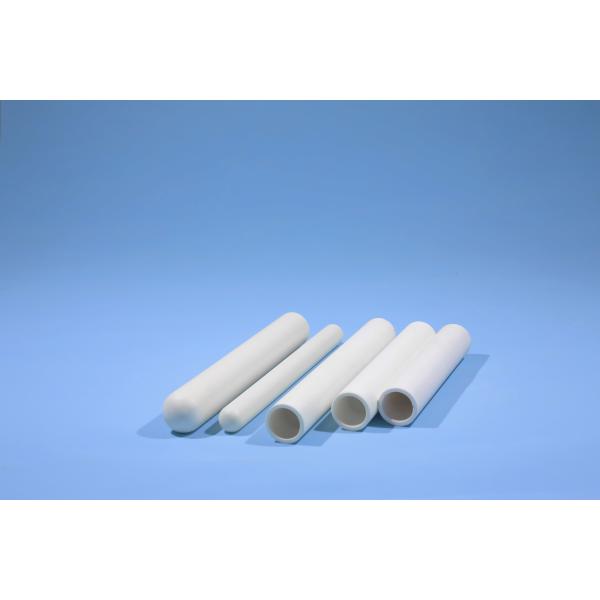 Wear Resistant Silicon Nitride Ceramic Thermocouple Protection Tubes High Density