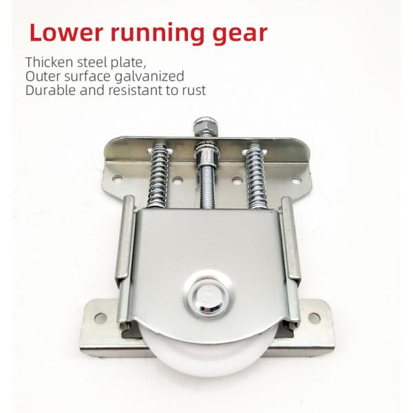 Double Soft Closing 8 Wheel Sliding Door Roller Zinc Alloy