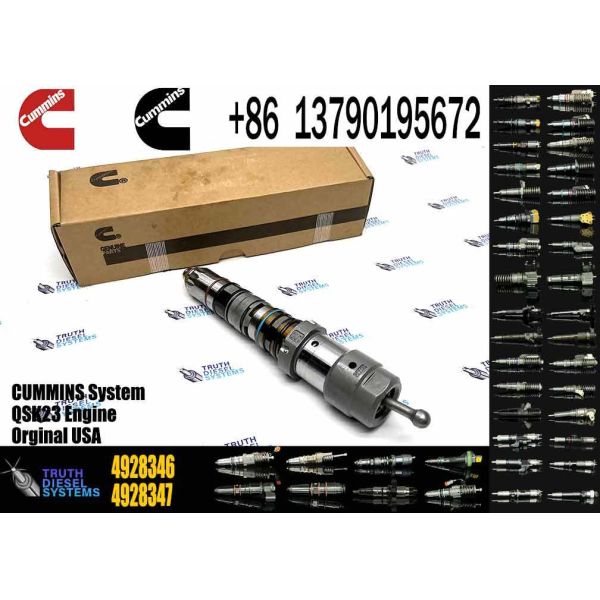 High Quality Used QSK19 Diesel Engine Common Rail Injector 4087887 4010163 4928346 4928349 Machinery Repair Shops 6 Months