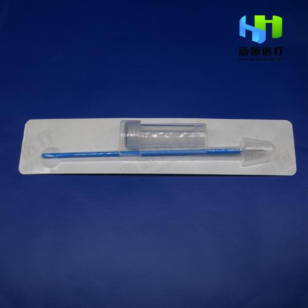 Irradiation Sterilized Disposable Endocervical Brush For Gynecological Exam