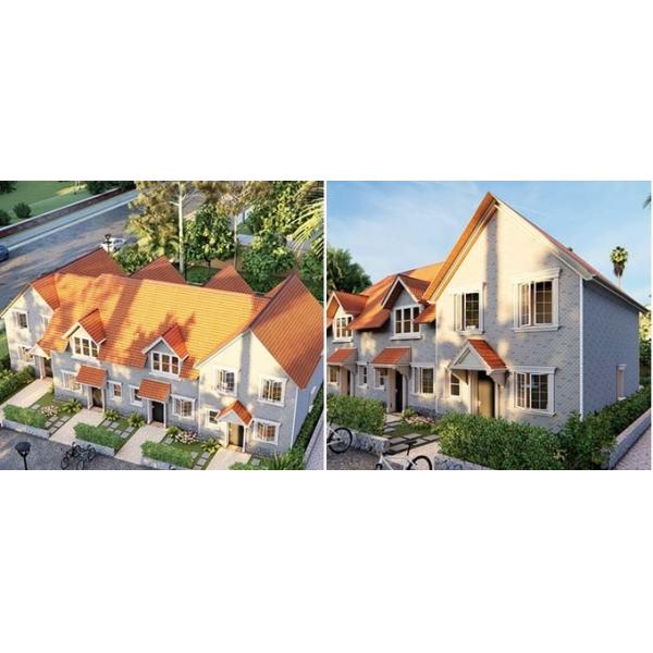 2 Storey Prefabricated Apartment Buildings With Light Steel Frame House