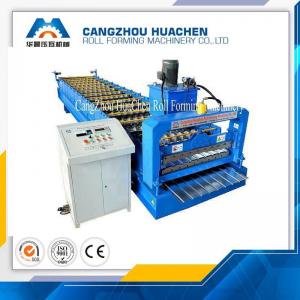 China High Speed Aluminum Wall Panel Roll Forming Machine 0.2 - 0.6mm Material Thickness on sale