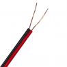 Buy cheap Figure 8 Stranded Economy Audio Speaker Cable OFC Conductor 2 × 0.35mm2 Red from wholesalers