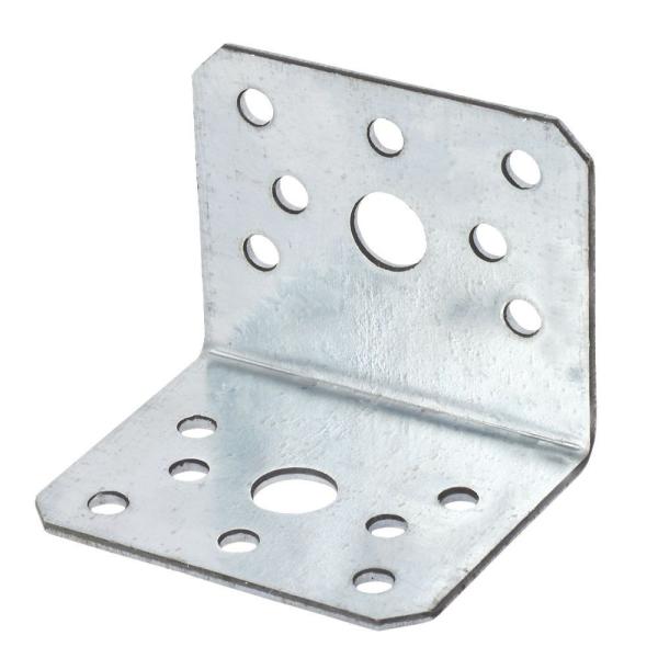 ISO Standard Galvanized Steel Wood Furniture Connector Corner Joining Metal Brackets