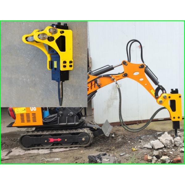 1.5t 2T Mini Hydraulic Jack Hammer Attachments Demolition Breaker Excavator Jack Hammer