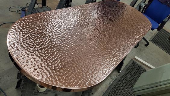 Custom Designs DIY Textured Hammered Metal Sheet Handcrafted Hammered Stainless Steel Sheet