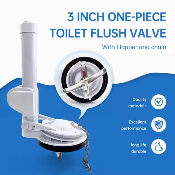 Hotel And Toilet White Plastic Toilet Flush Flapper For Most 3-In Flush Valves In White