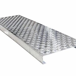 China Equipment Steps Steel Safety Grating , Wear Resistance Galvanized Metal Grating on sale