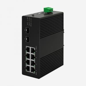 Quality 8 RJ45 And 2 SFP Layer 2+ Managed Gigabit Switch QoS Streamlined Network Operations wholesale
