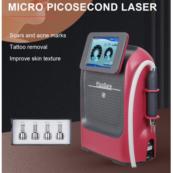 220V Q Switched Nd Yag Laser Machine Portable Pico Laser Machine 1064nm 755nm 532nm