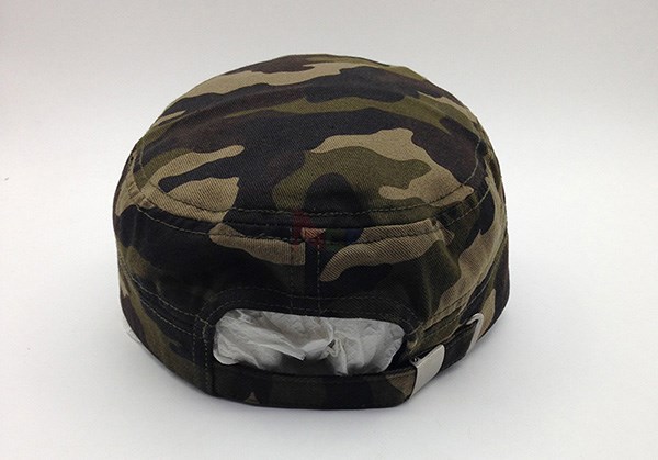 Camouflage Military Cadet Cap 100% Cotton Hats 3d Embroidery Fitted