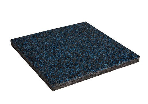 Green Gym Rubber Flooring Shock Absorbing EPDM Gym Flooring 45mm Thickness