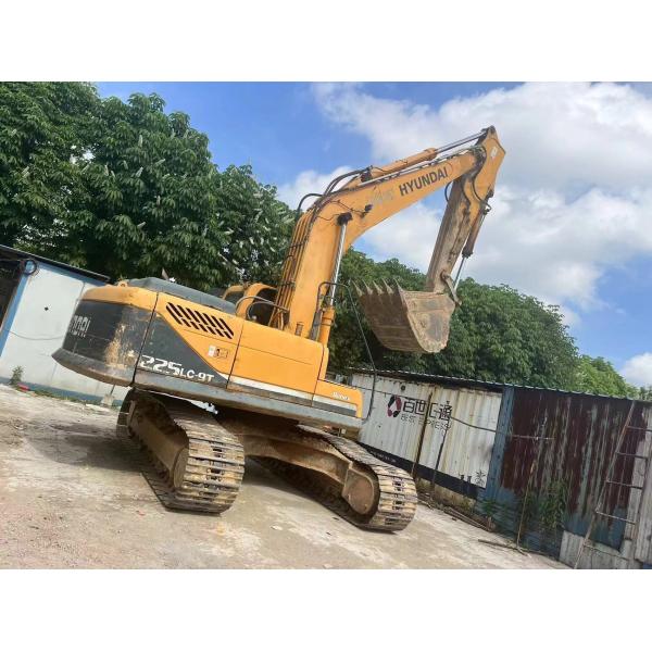 Hydraulic tracked excavator, original Hyundai 225-9T excavator Discounted Price