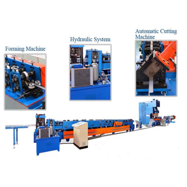 Galvanized Steel Slotted Strut Channel Cable Tray Roll Forming Making Machine