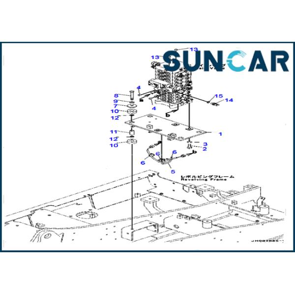 203-54-21110 2035421110 Cushion For Komatsu Heavy Construction Machinery