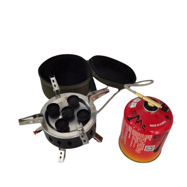 12cm High Level Stainless Steel Portable Gas Stove Your Perfect Outdoor Companion