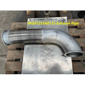 WG9725540153 Exhaust Pipe HOWO Truck Parts