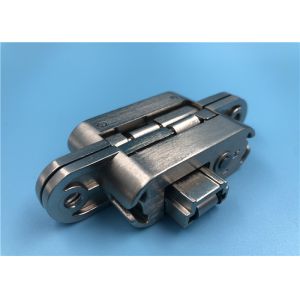 Quality Right Open 3D Concealed Hinges With Satin Nickel Surface Treatment wholesale