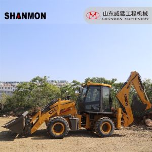 1m3 Front Bucket Backhoe Loader For Small Construction Projects