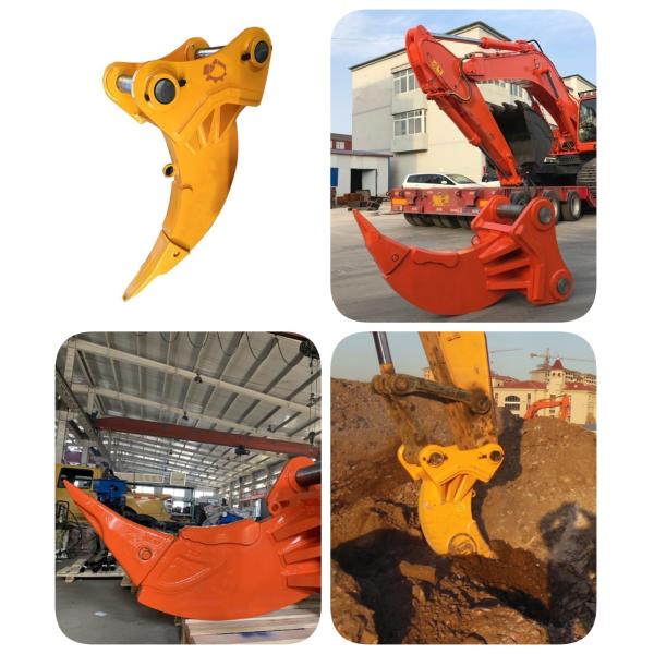 Forging Single Tooth Mini Excavator Root Ripper OEM Acceptable