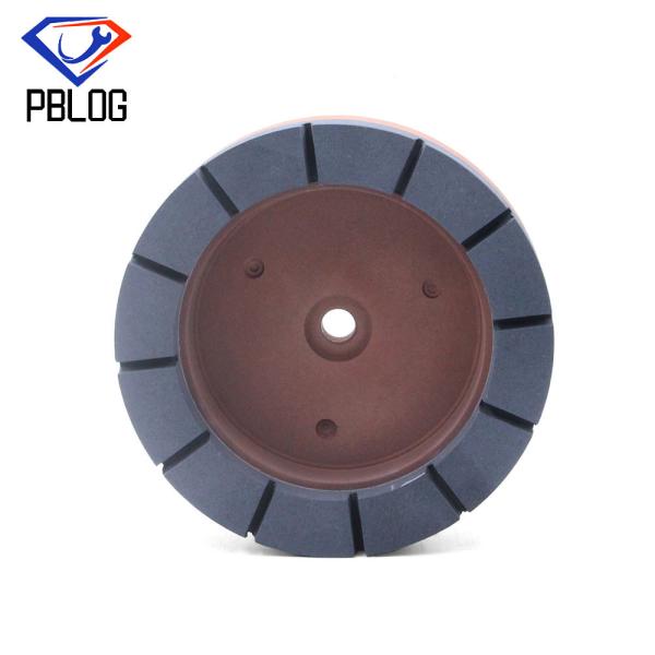 Brown Segmented Diamond Cup Wheel No Scratch Cup Type Grinding Wheel