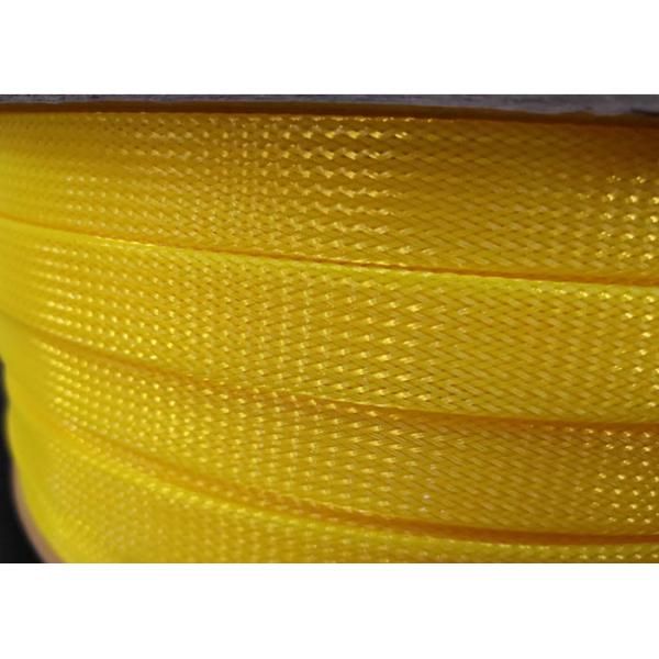 Custom Diameter Flexible Braided Wire Covers For Operating Temperature Range